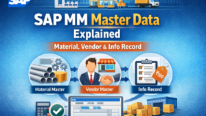 SAP MM Master Data Explained in Detail: Material, Vendor & Info Record