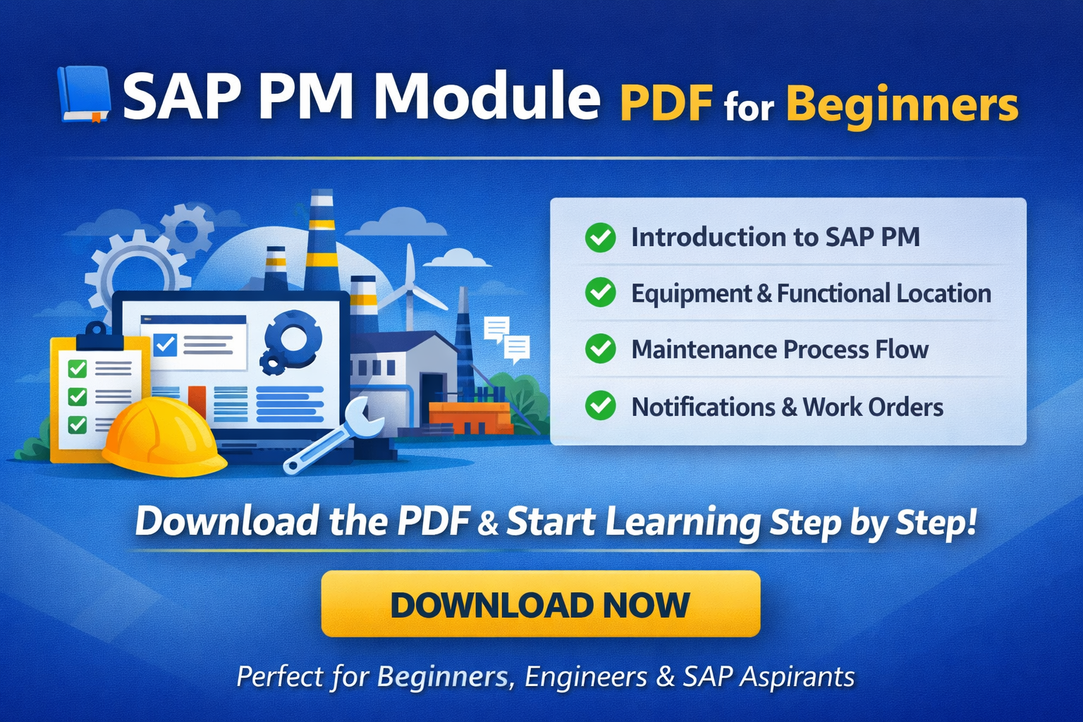 SAP PM Module PDF for Beginners