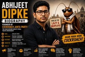 Abhijeet Dipke Biography – The Man Behind India’s Viral Cockroach Janta Party