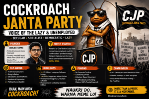 Cockroach Janta Party: Founder, Real Story, Funding & Viral Movement Explained