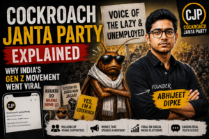 Cockroach Janta Party Explained: Why India’s Gen Z Movement Went Viral