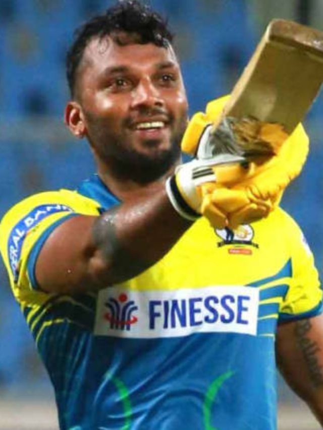 Cricketer Vishnu Vinod Biography in English