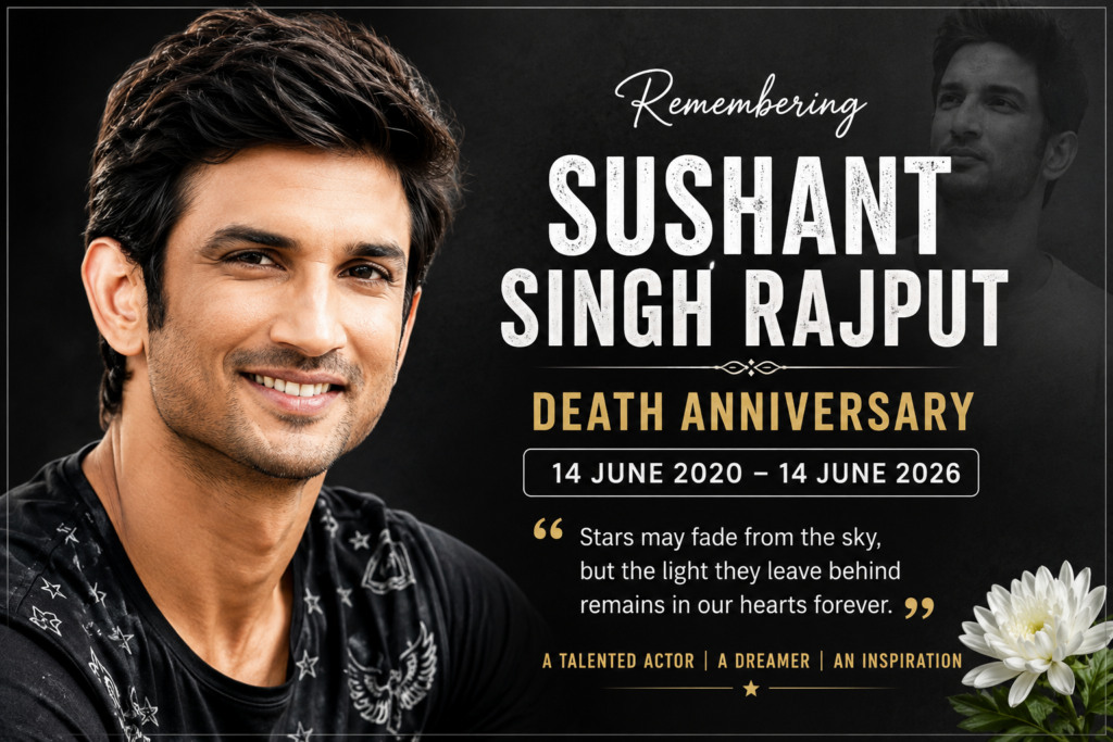 Sushant Singh Rajput Death Anniversary