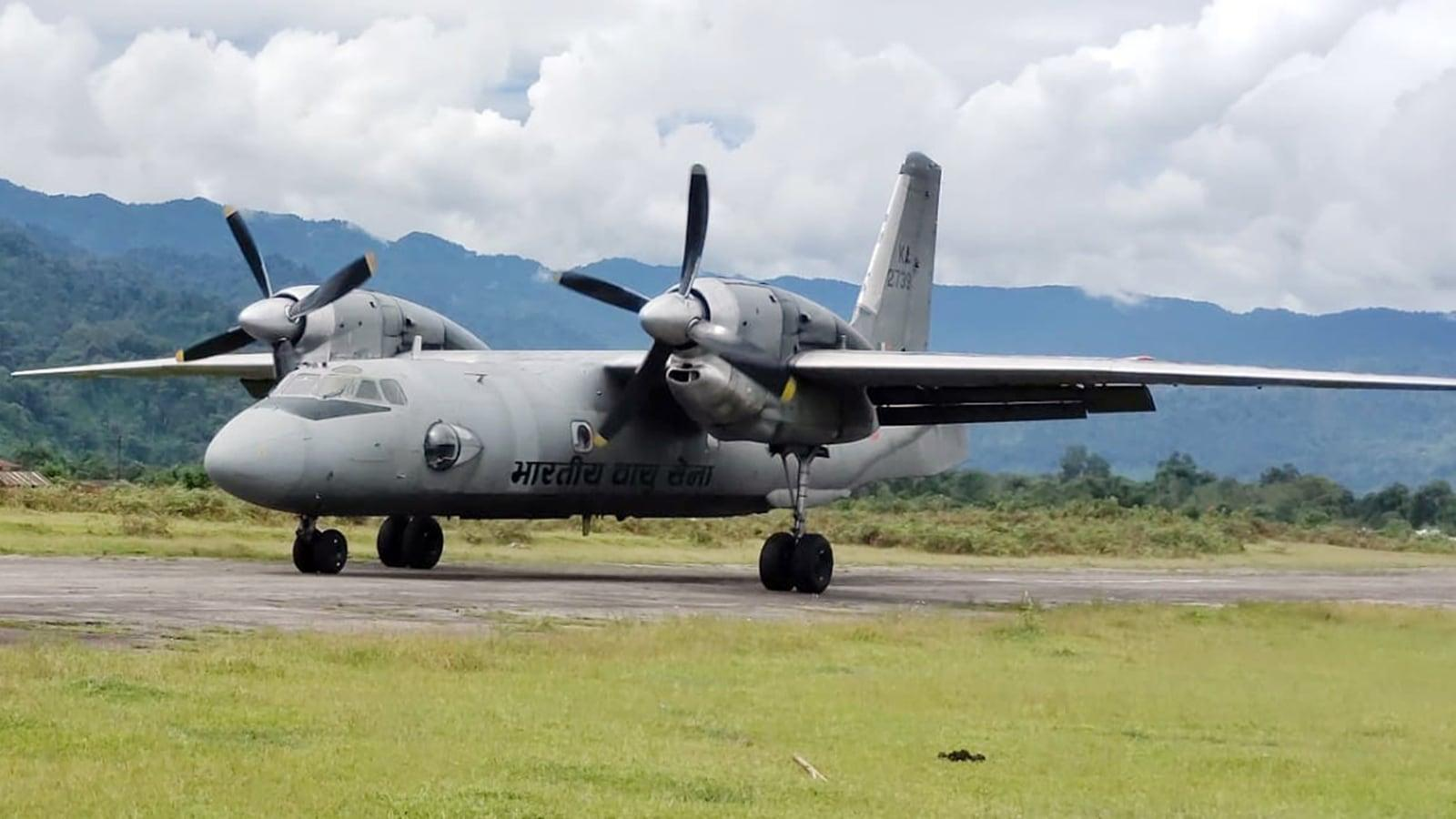 Indian Air Force AN-32 transport aircraft crash in Jorhat Assam 2026
