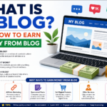 What Is a Blog and How to Earn Money from a Blog