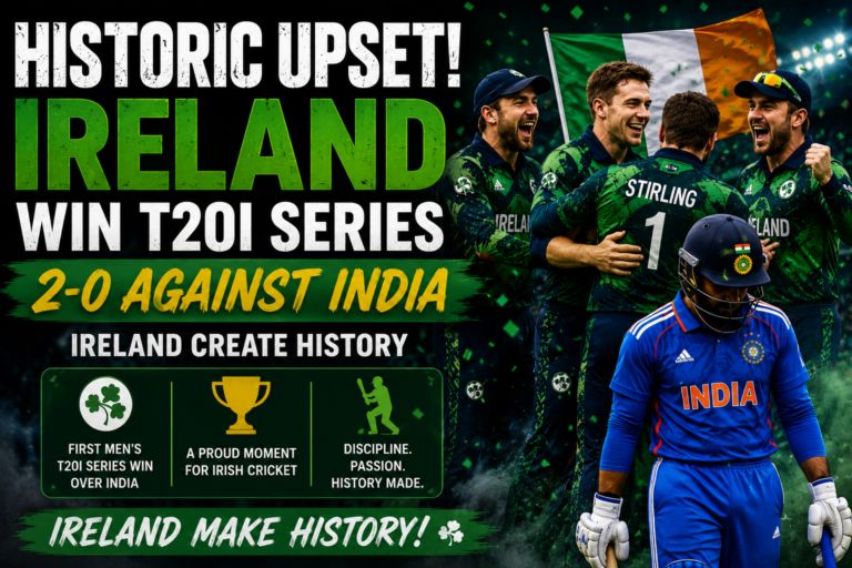 India Loss Historic T20I Series to Ireland: What Went Wrong for the Men in Blue?