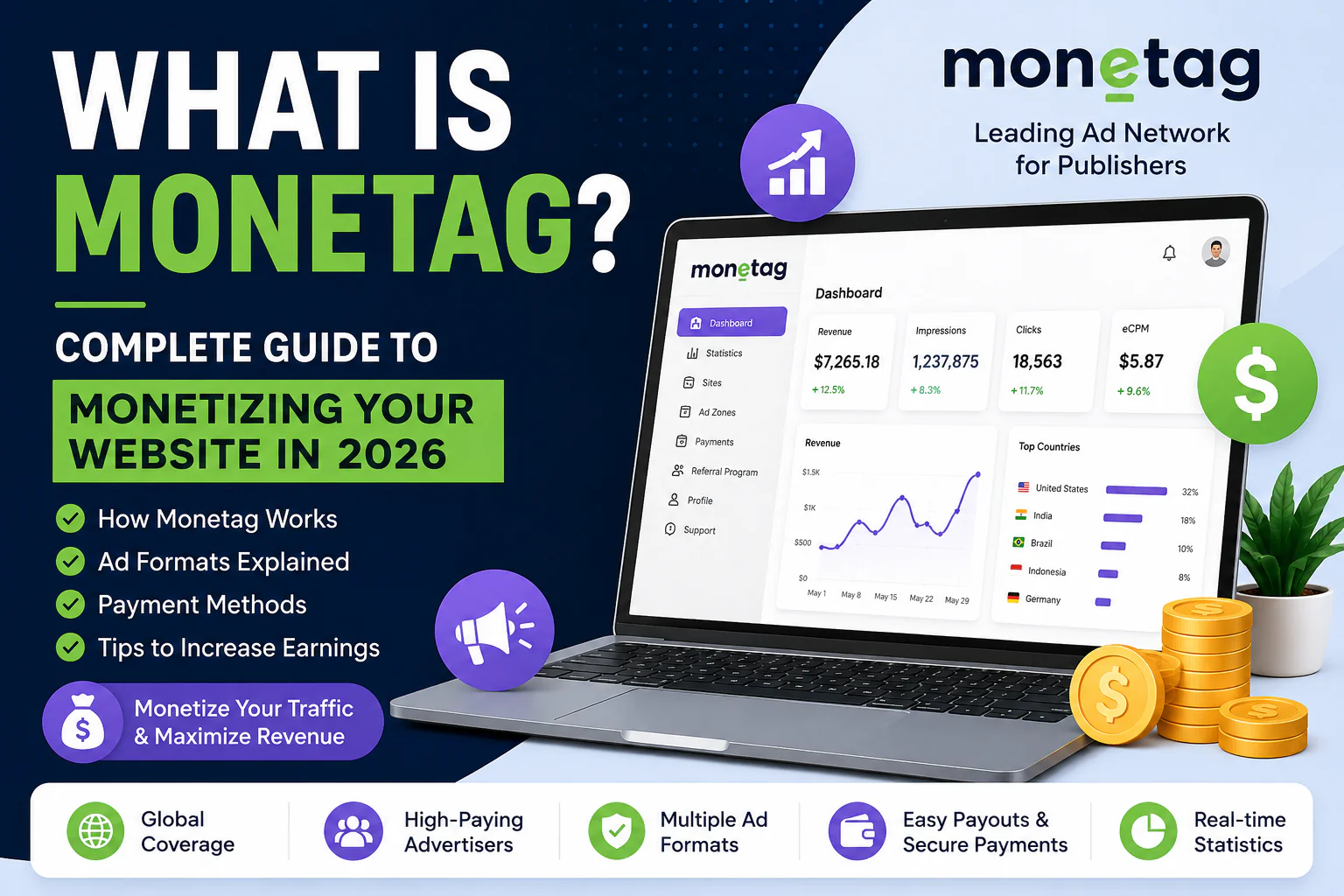 What Is Monetag? Complete Guide to Website Monetization in 2026