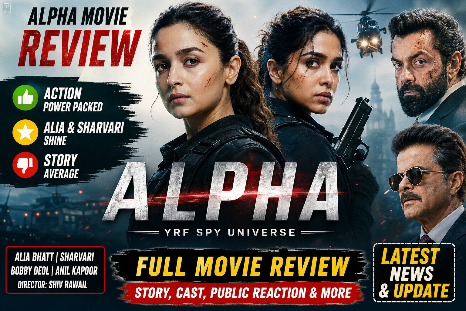 Alpha Movie Review 2026: A Stylish Spy Thriller with Big Expectations and Mixed Reactions